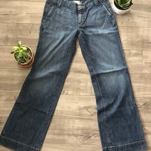 Banana Republic flared jeans size 2